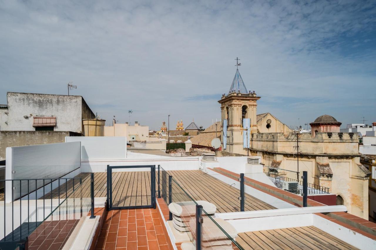 Ferienwohnung Stylish Designer Duplex-3Beds 2Baths-Puerta Carmona Centro Sevilla Exterior foto